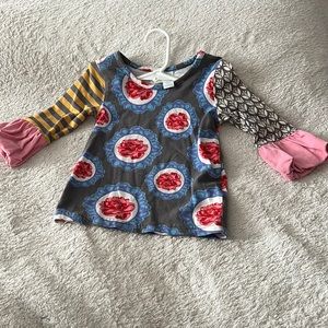 EUC Matilda Jane - Paint by Numbers - Picasso Tee Layering Tee - Size 2